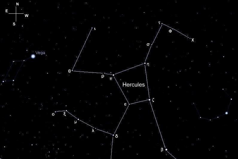 Star Constellations Hercules 16